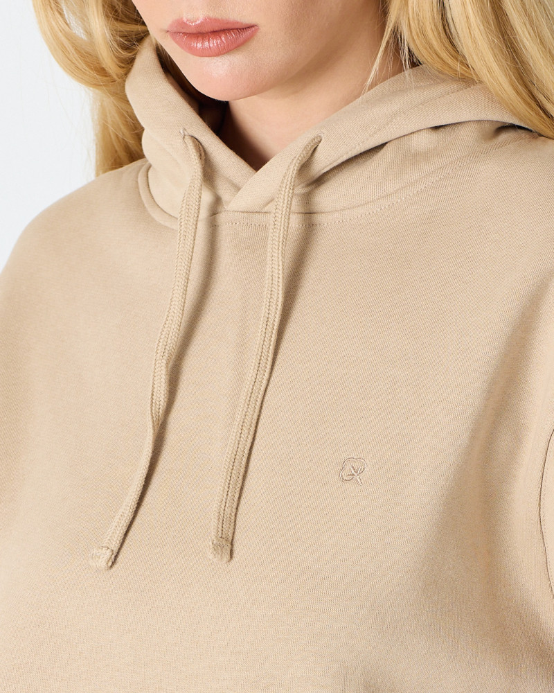Regular-fit sweatshirt with matching embroidered logo | "I Wasn't Here" Collection