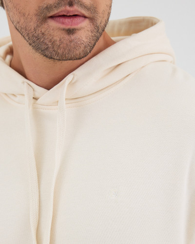 Regular-fit sweatshirt with matching embroidered logo | "I Wasn't Here" Collection