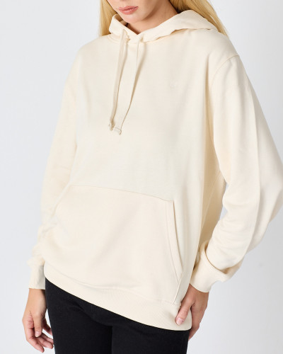 Regular-fit sweatshirt with matching embroidered logo | "I Wasn't Here" Collection