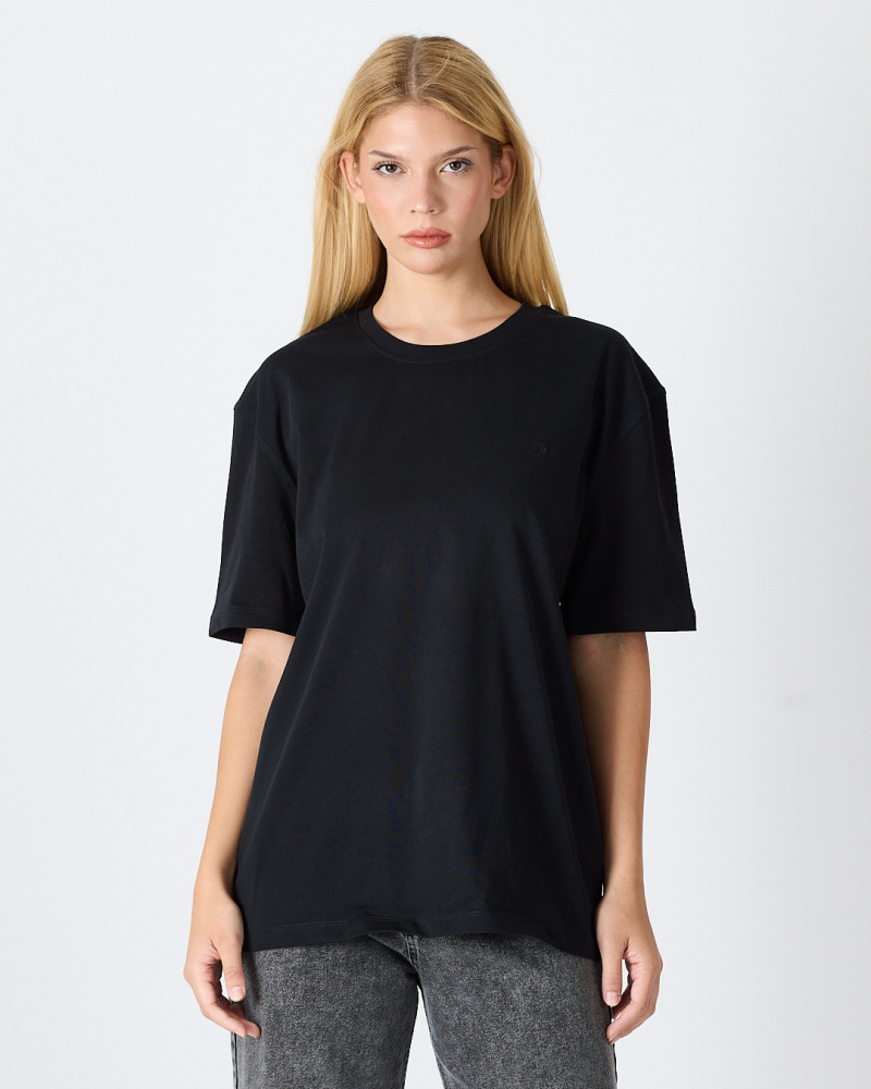 Unisex T-shirt with tone-on-tone embroidered logo | “I Wasn't Here” Collection