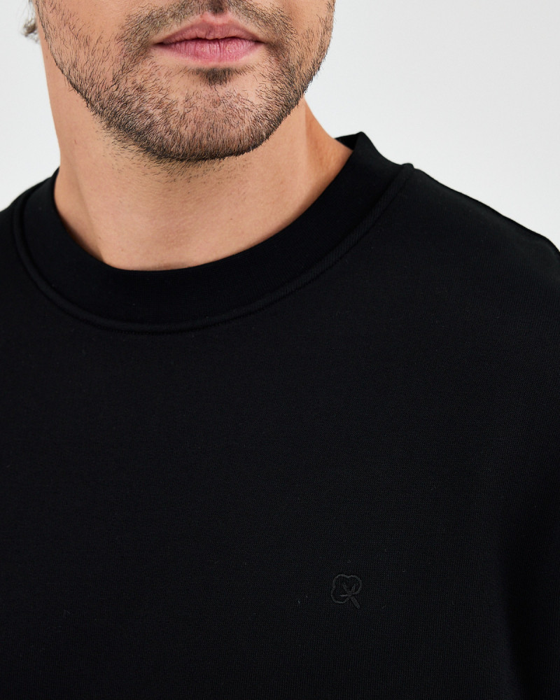 Sudadera Unisex con logo bordado al tono | Colección " I Wasn't here"