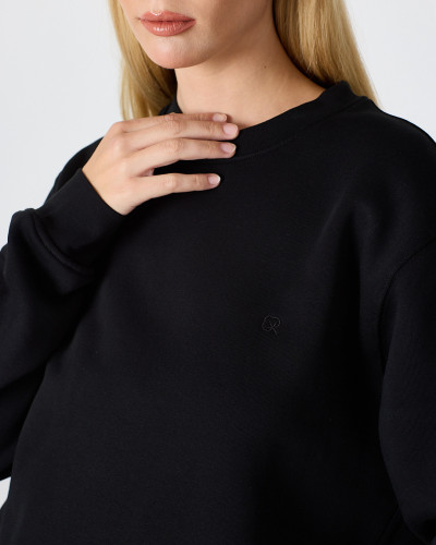 Sudadera Unisex con logo bordado al tono | Colección " I Wasn't here"