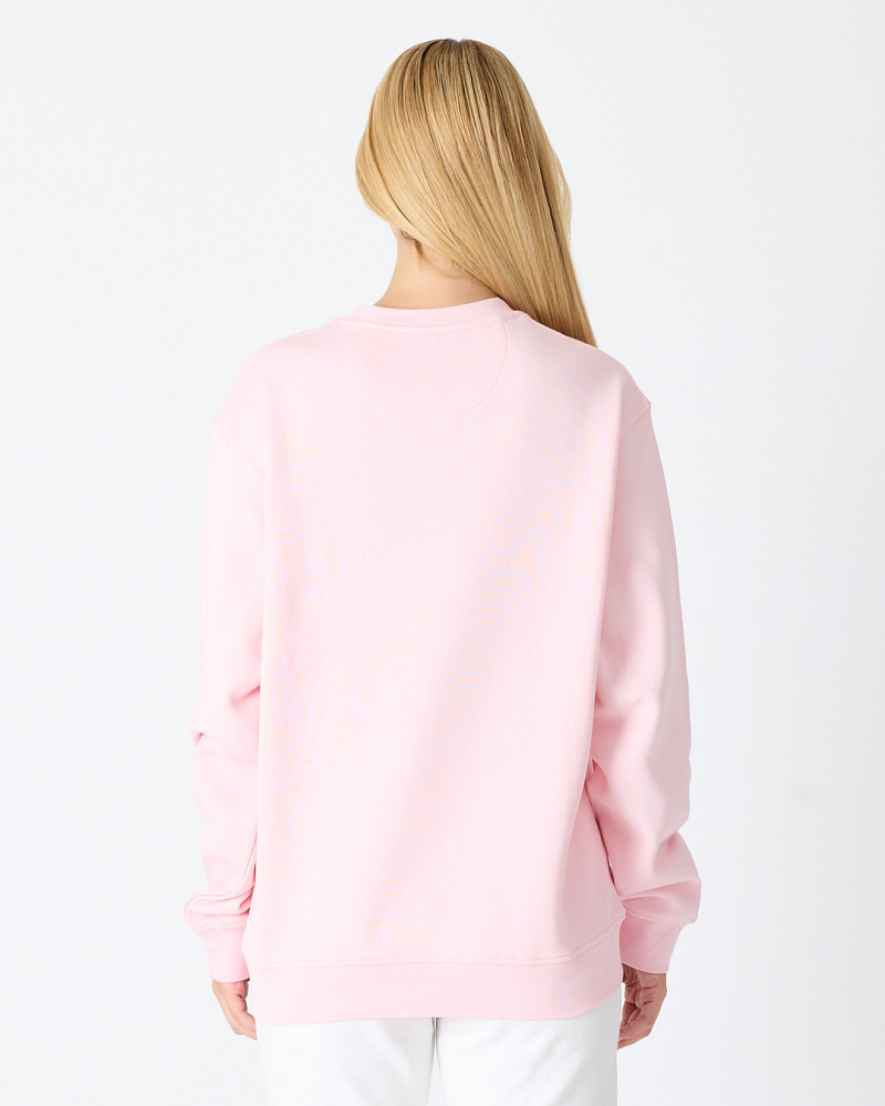 Regular-fit sweatshirt with matching embroidered logo | "I Wasn't Here" Collection