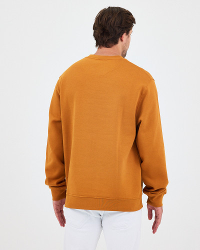 Regular-fit sweatshirt with matching embroidered logo | "I Wasn't Here" Collection