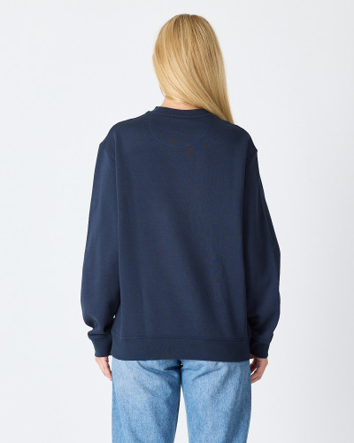 Regular-fit sweatshirt with matching embroidered logo | "I Wasn't Here" Collection