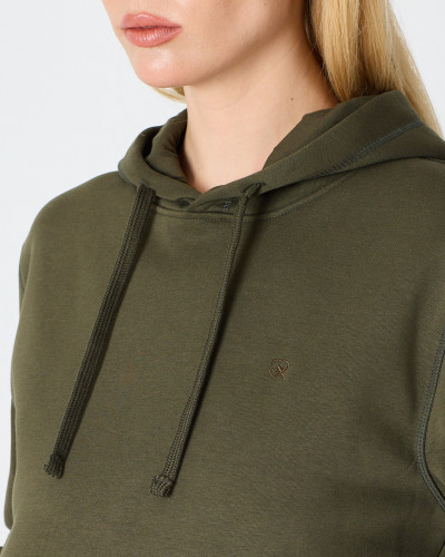 Regular-fit sweatshirt with matching embroidered logo | "I Wasn't Here" Collection