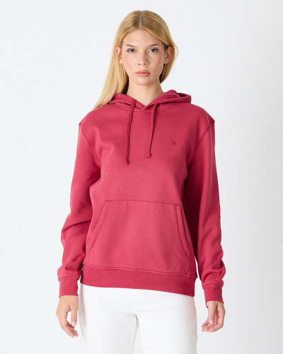 Regular-fit sweatshirt with matching embroidered logo | "I Wasn't Here" Collection