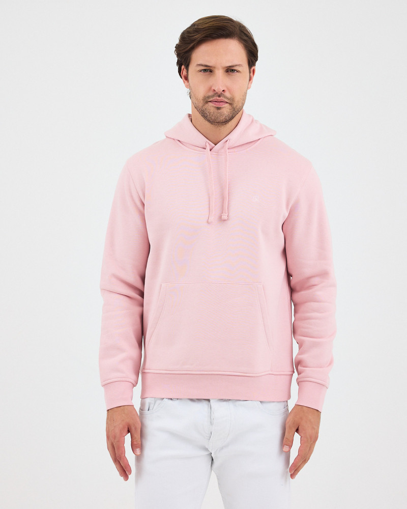 Regular-fit sweatshirt with matching embroidered logo | "I Wasn't Here" Collection