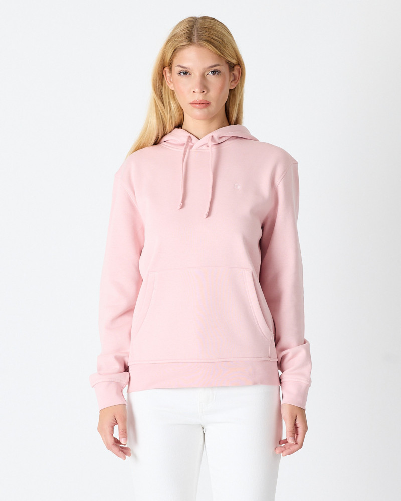 Regular-fit sweatshirt with matching embroidered logo | "I Wasn't Here" Collection