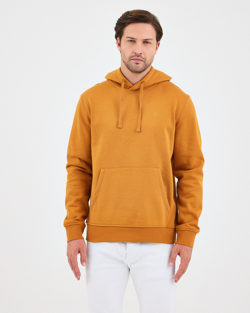 Regular-fit sweatshirt with matching embroidered logo | "I Wasn't Here" Collection