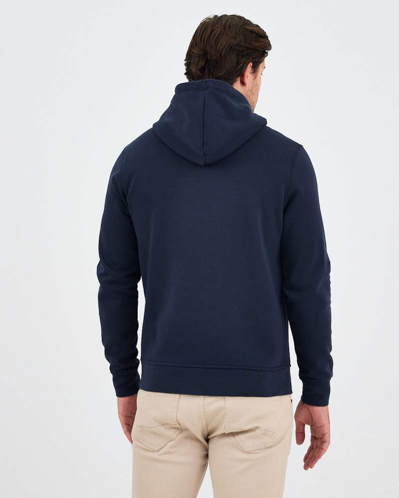 Regular-fit sweatshirt with matching embroidered logo | "I Wasn't Here" Collection