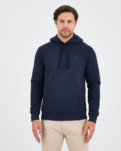 Regular-fit sweatshirt with matching embroidered logo | "I Wasn't Here" Collection