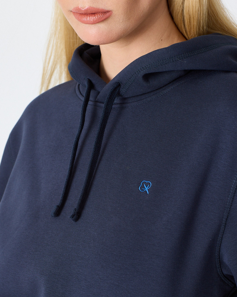 Regular-fit sweatshirt with matching embroidered logo | "I Wasn't Here" Collection