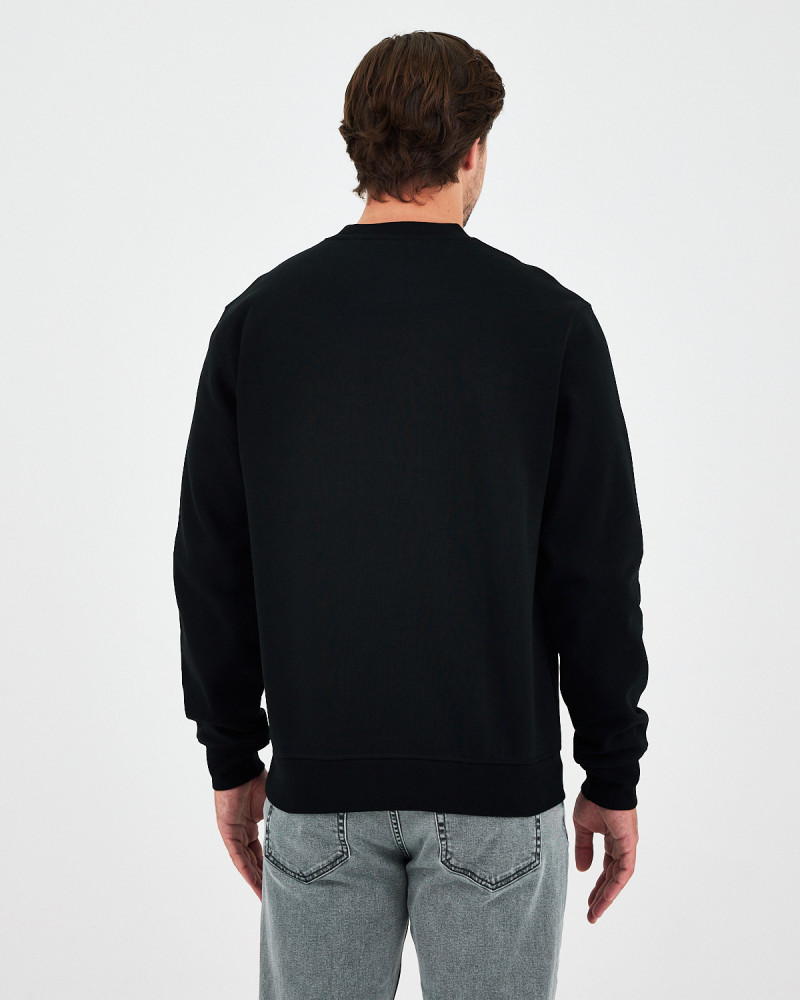 Sudadera Regular con logo bordado al tono | Colección " I Wasn't here"