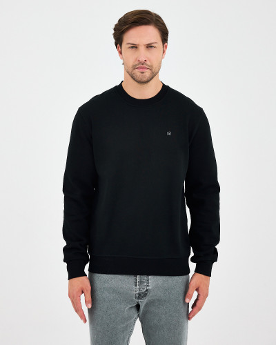 Sudadera Regular con logo bordado al tono | Colección " I Wasn't here"