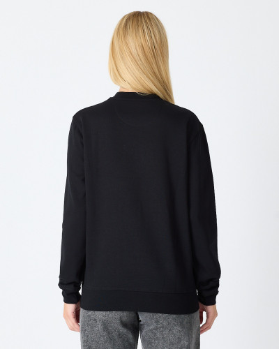 Sudadera Regular con logo bordado al tono | Colección " I Wasn't here"