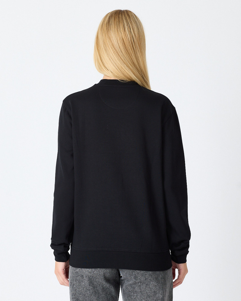 Sudadera Regular con logo bordado al tono | Colección " I Wasn't here"