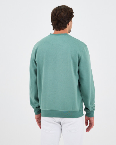 Sudadera Regular con logo bordado al tono | Colección " I Wasn't here"