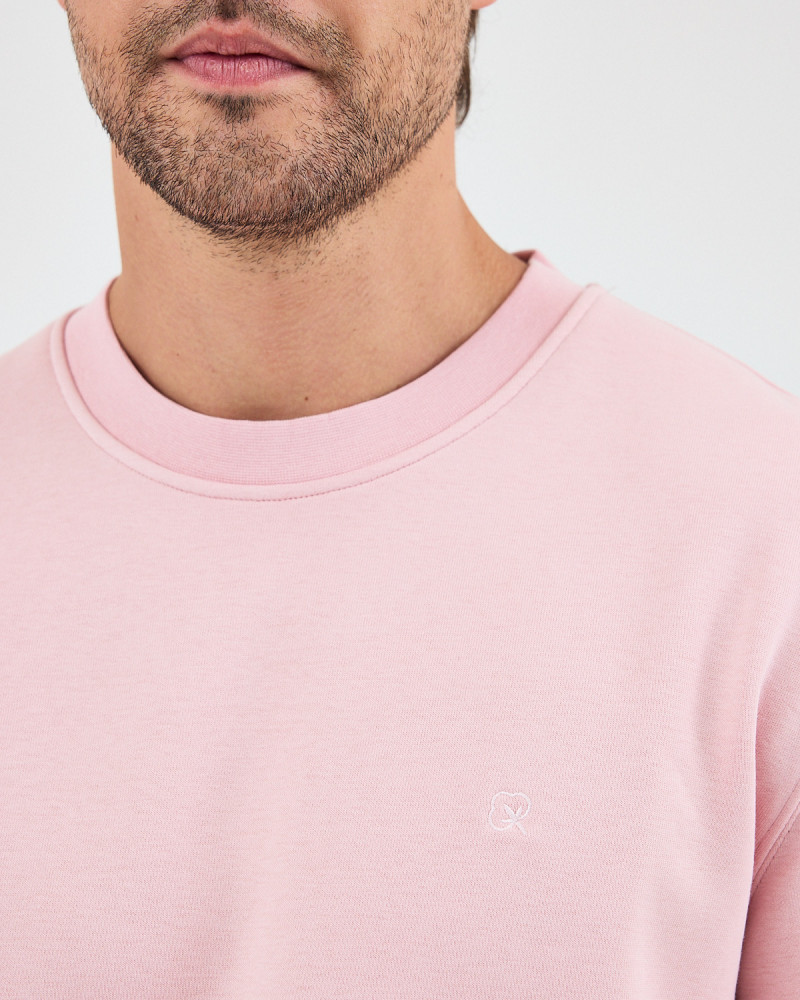 Sudadera Regular con logo bordado al tono | Colección " I Wasn't here"