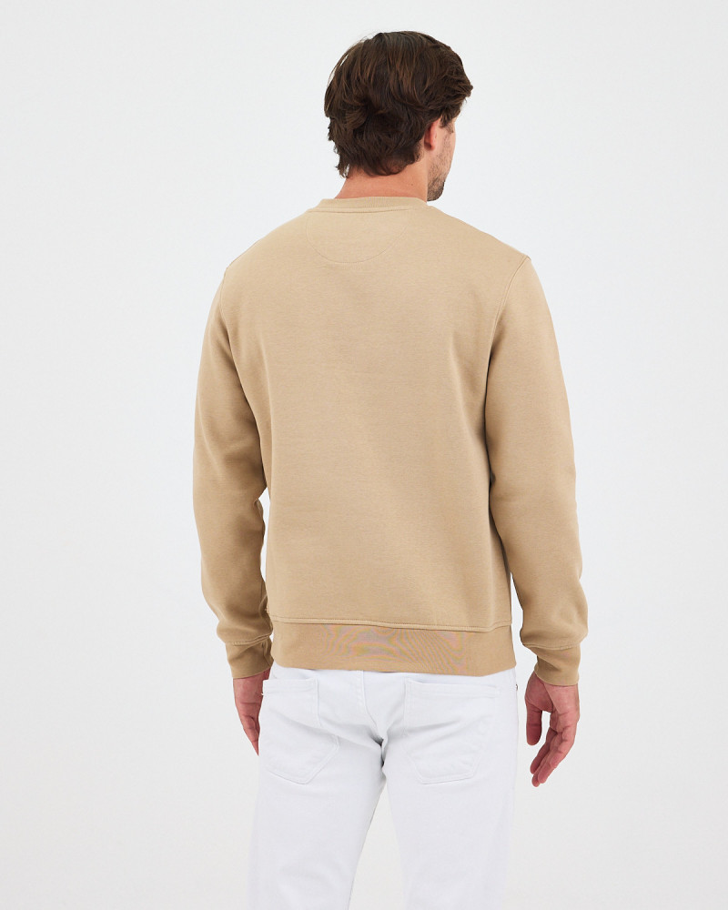 Sudadera Regular con logo bordado al tono | Colección " I Wasn't here"