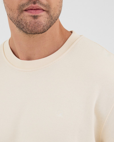 Sudadera Regular con logo bordado al tono | Colección " I Wasn't here"