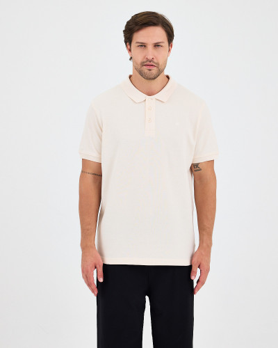 Unisex polo shirt with matching embroidered logo | "I Wasn't Here" Collection