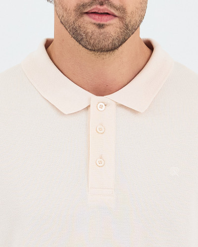 Unisex polo shirt with matching embroidered logo | "I Wasn't Here" Collection