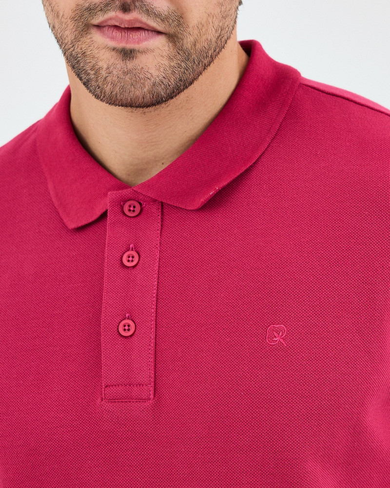 Polo Unisex con logo bordado al tono | Colección " I Wasn't here"