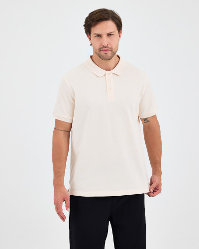 Unisex polo shirt with matching embroidered logo | "I Wasn't Here" Collection