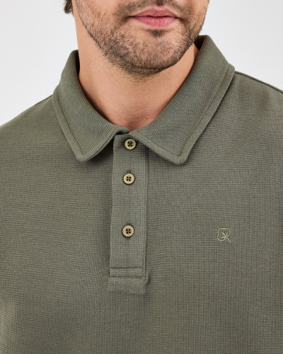 Unisex polo shirt with matching embroidered logo | "I Wasn't Here" Collection