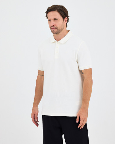 Polo Unisex en estructura con logo bordado | Colección I wans't here
