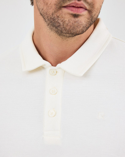 Polo Unisex en estructura con logo bordado | Colección I wans't here