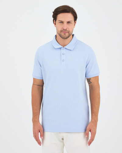 Polo Unisex en estructura con logo bordado | Colección I wans't here