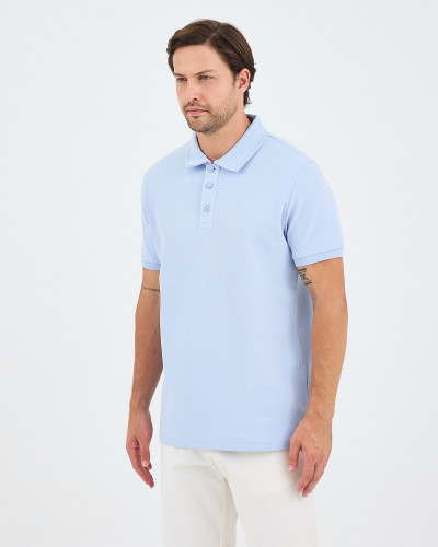 Polo Unisex en estructura con logo bordado | Colección I wans't here