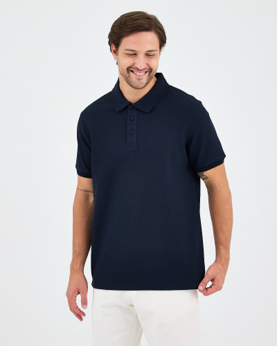 Polo Unisex en estructura con logo bordado | Colección I wans't here