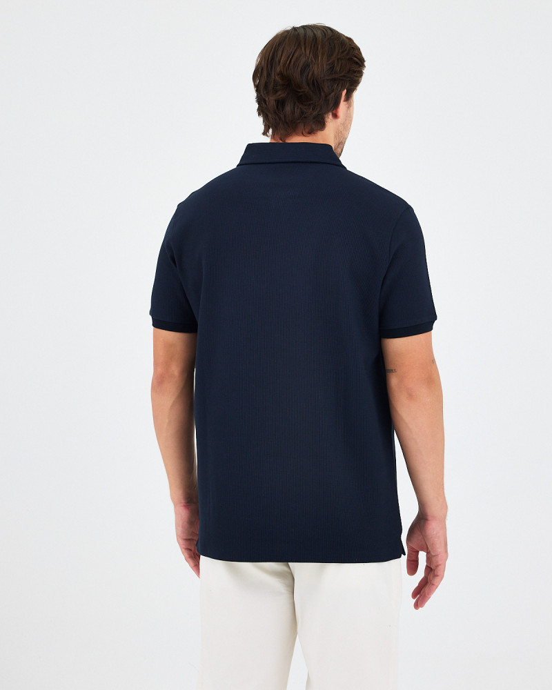 Polo Unisex en estructura con logo bordado | Colección I wans't here