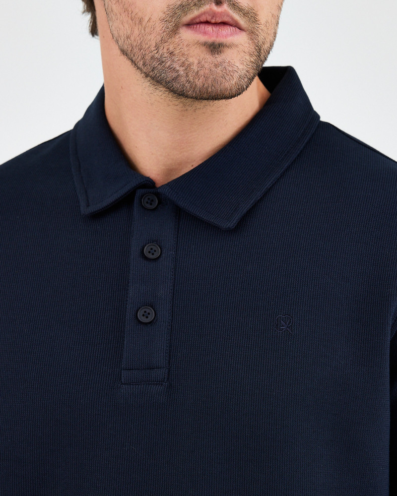 Polo Unisex en estructura con logo bordado | Colección I wans't here