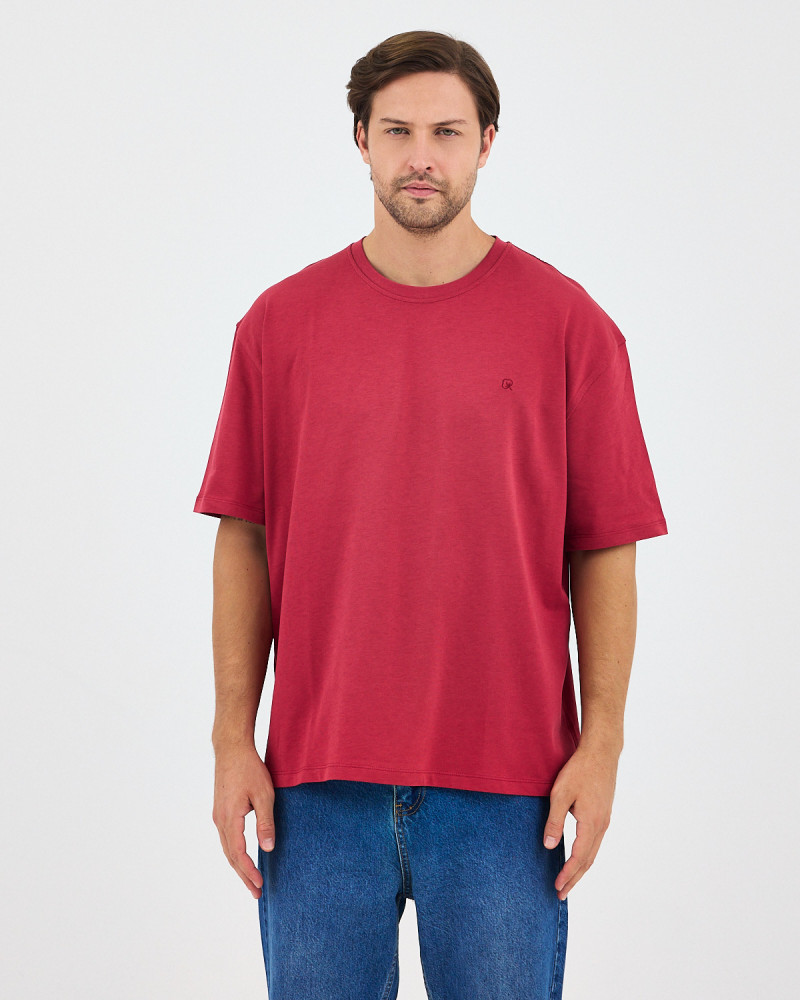 Camiseta Unisex con logo bordado al tono | Colección " I Wasn't here"