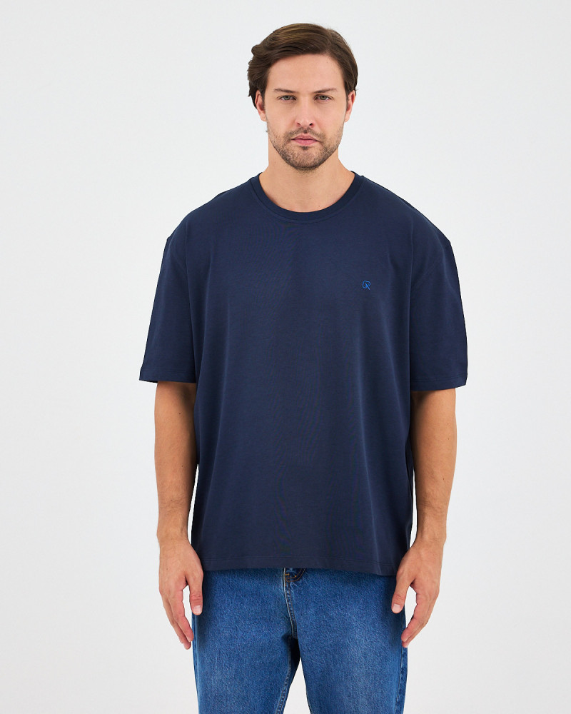 Camiseta Unisex con logo bordado al tono | Colección " I Wasn't here"