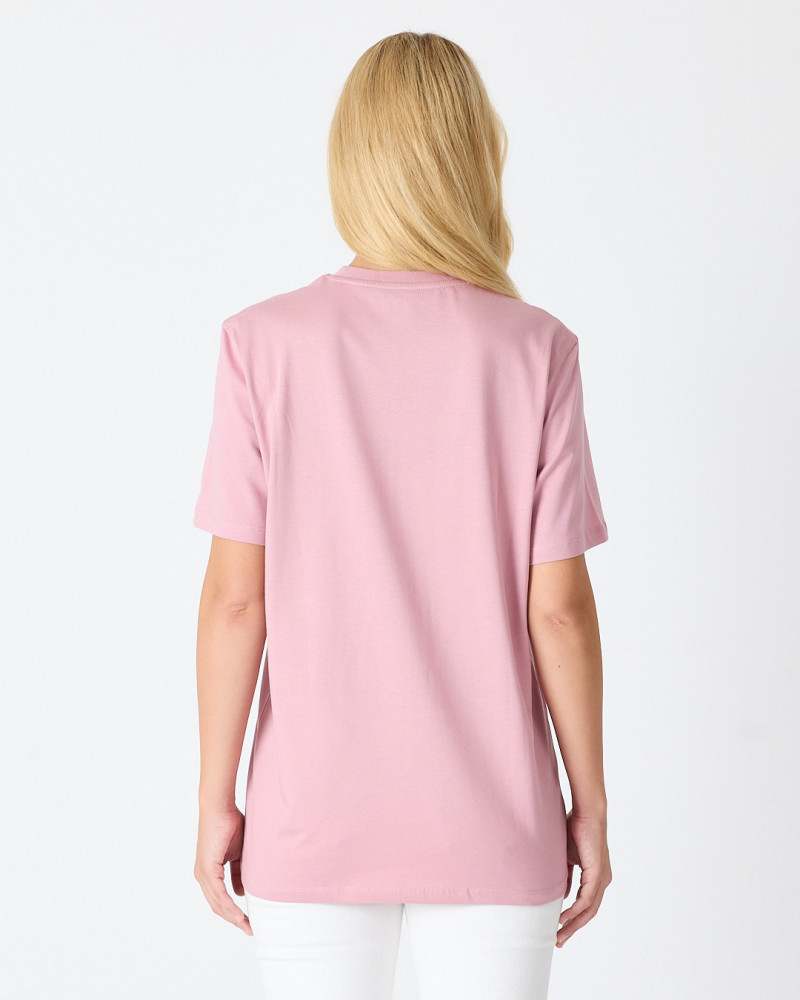 Unisex T-shirt with tone-on-tone embroidered logo | “I Wasn't Here” Collection