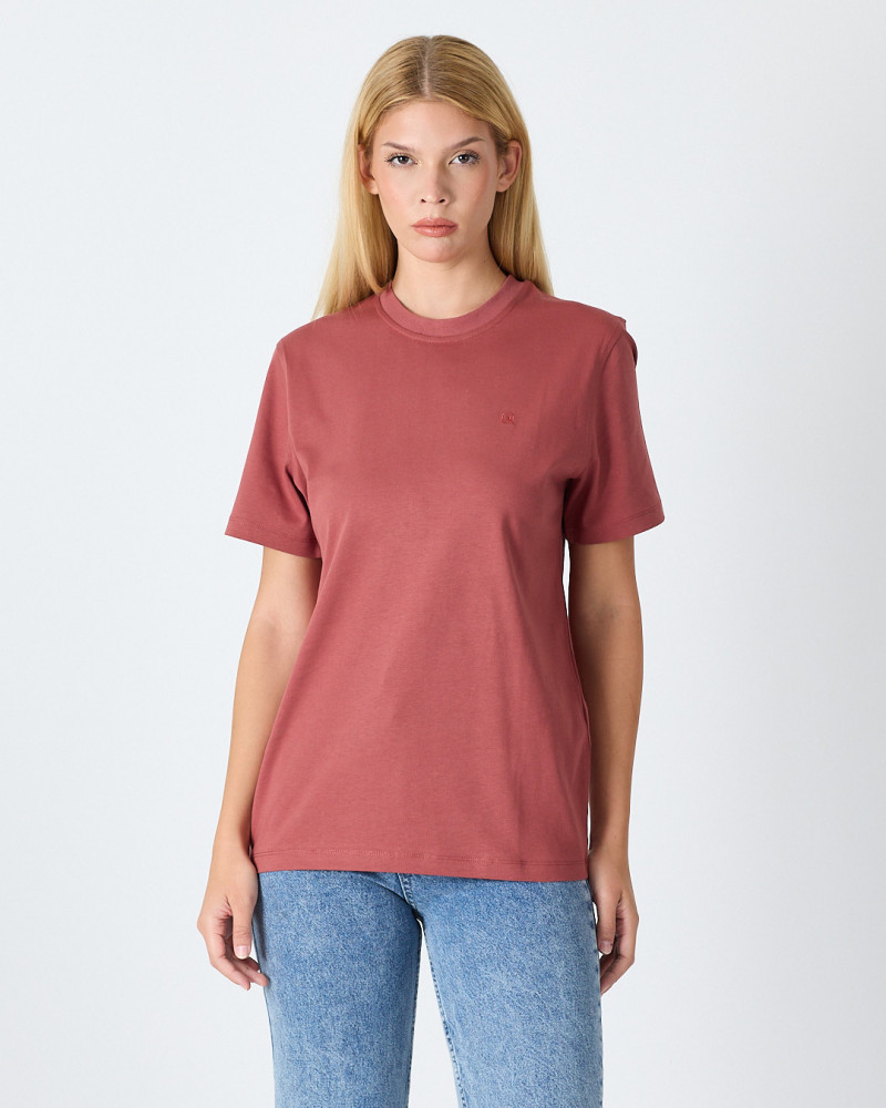 Unisex T-shirt with tone-on-tone embroidered logo | “I Wasn't Here” Collection