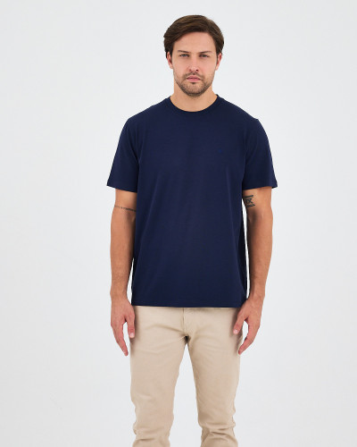 Unisex T-shirt with tone-on-tone embroidered logo | “I Wasn't Here” Collection