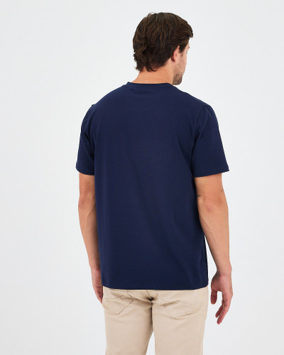 Unisex T-shirt with tone-on-tone embroidered logo | “I Wasn't Here” Collection