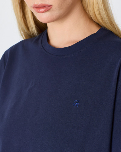 Camiseta Unisex con logo bordado al tono | Colección " I Wasn't here"