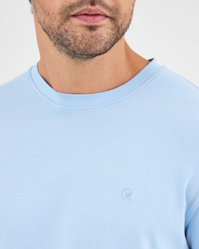 Camiseta Unisex con logo bordado al tono | Colección " I Wasn't here"