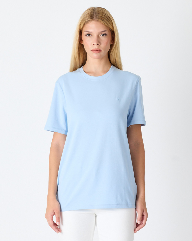 Unisex T-shirt with tone-on-tone embroidered logo | “I Wasn't Here” Collection