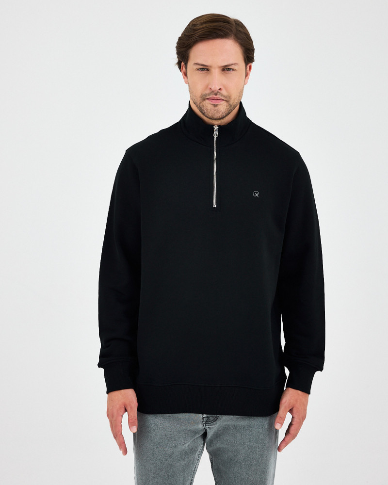 Sudadera Regular con logo bordado al tono | Colección " I Wasn't here"