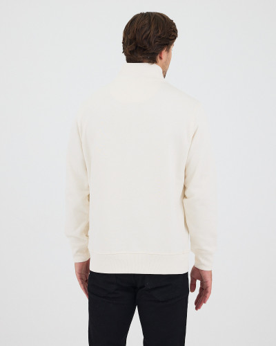 Regular-fit sweatshirt with matching embroidered logo | "I Wasn't Here" Collection