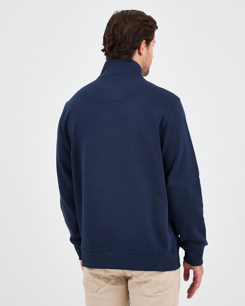 Sudadera Regular con logo bordado al tono | Colección " I Wasn't here"
