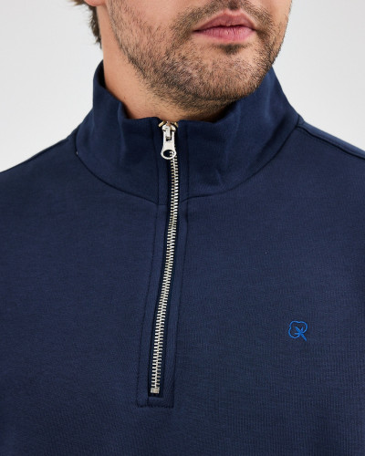 Sudadera Regular con logo bordado al tono | Colección " I Wasn't here"